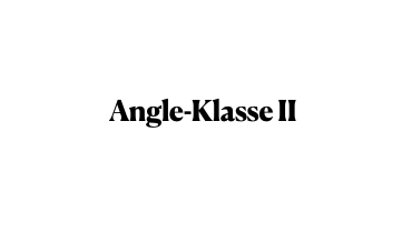 Angle-Klasse II (2) Anomalie-(mandibuläre Retrogenie)