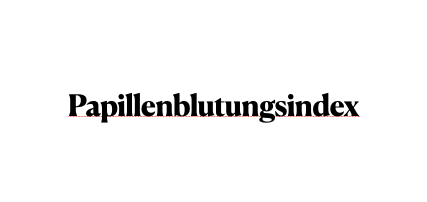 Papillenblutungsindex